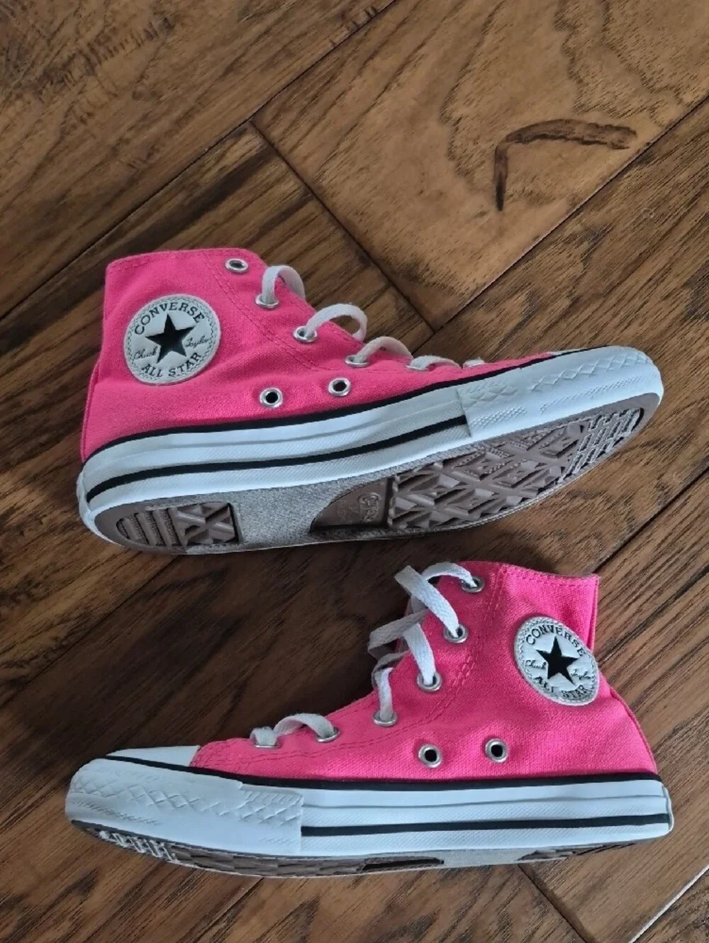 Converse Kids Pink High-Top Sneakers